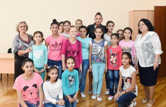 Мехрибан Алиева посетила детский дом в Хатаинском районе- ФОТО